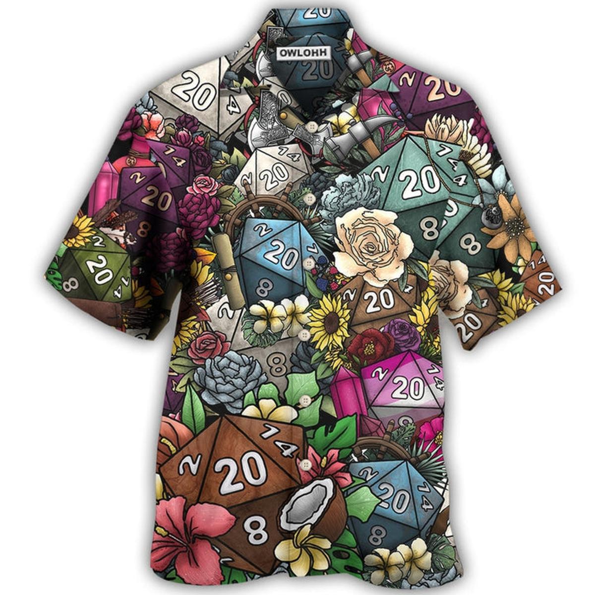 D20 Independence Day Hawaiian Shirt Gift