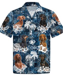 Dachshund Hawaiian Shirt Outfit For Men