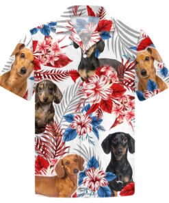 Dachshund Hawaiian Shirt Outfit For Men