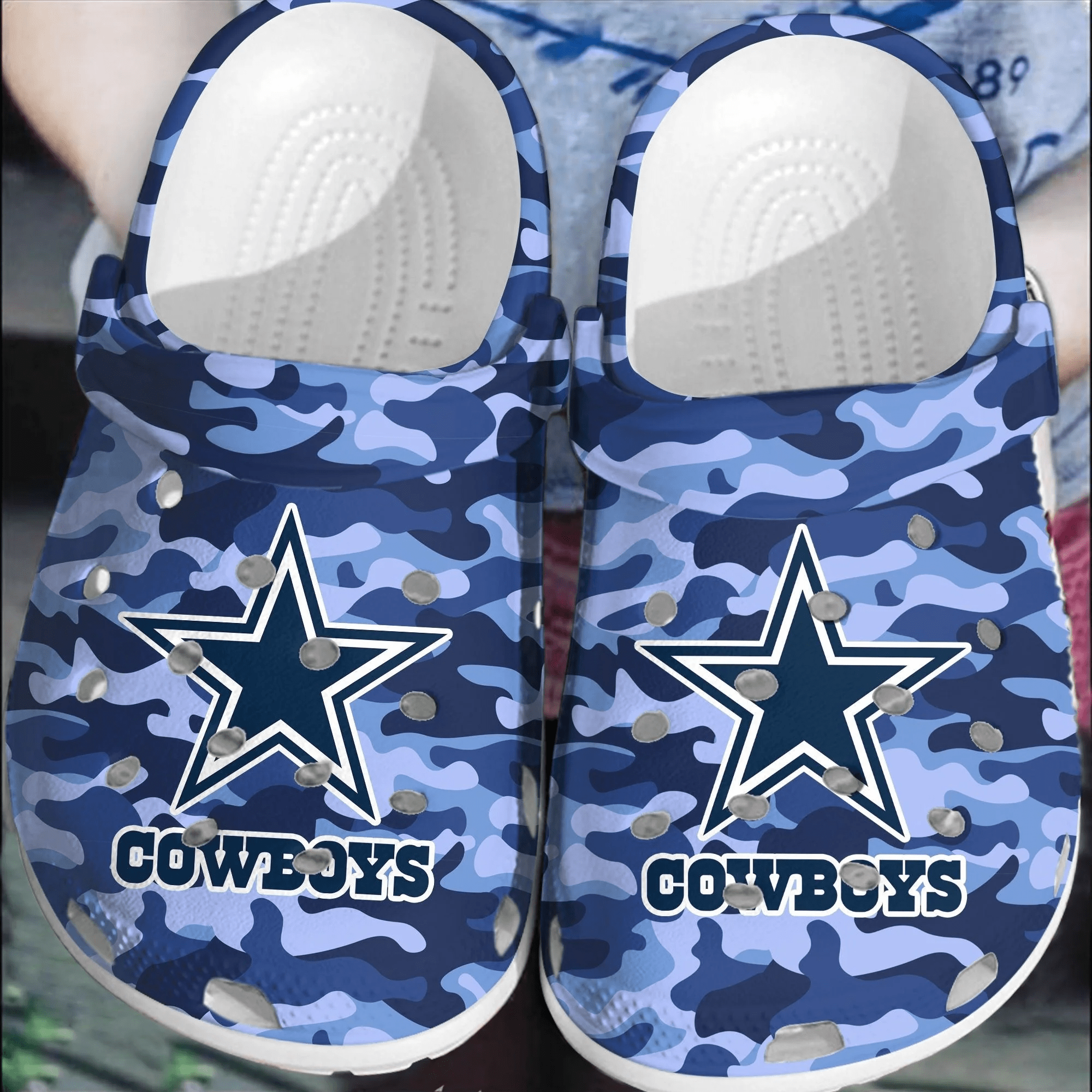 Star Dallas Cowboys Crocs Funny For Fans