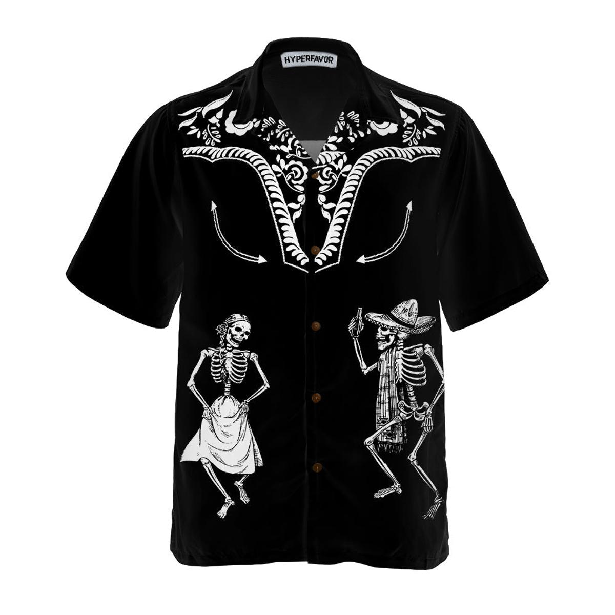 Dia De Mexico Day Of The Dead Hawaiian Shirt For Men Women