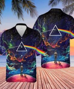 Dark Side Of The Moon Pink Floyd Hawaiian Shirt For Men Women