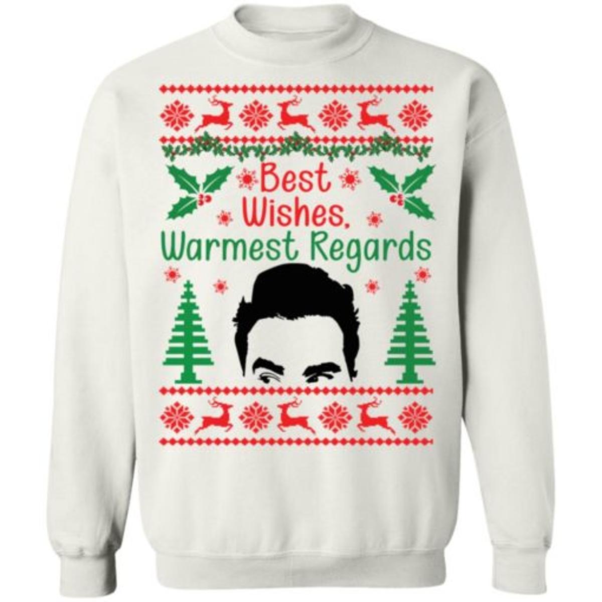 Ew David Christmas Sweater Funny Gift For Fans