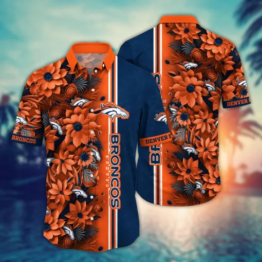 Denver Broncos Grateful Dead Hawaiian Shirt Summer Shirt