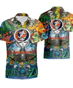 Denver Broncos Grateful Dead Hawaiian Shirt Summer Shirt