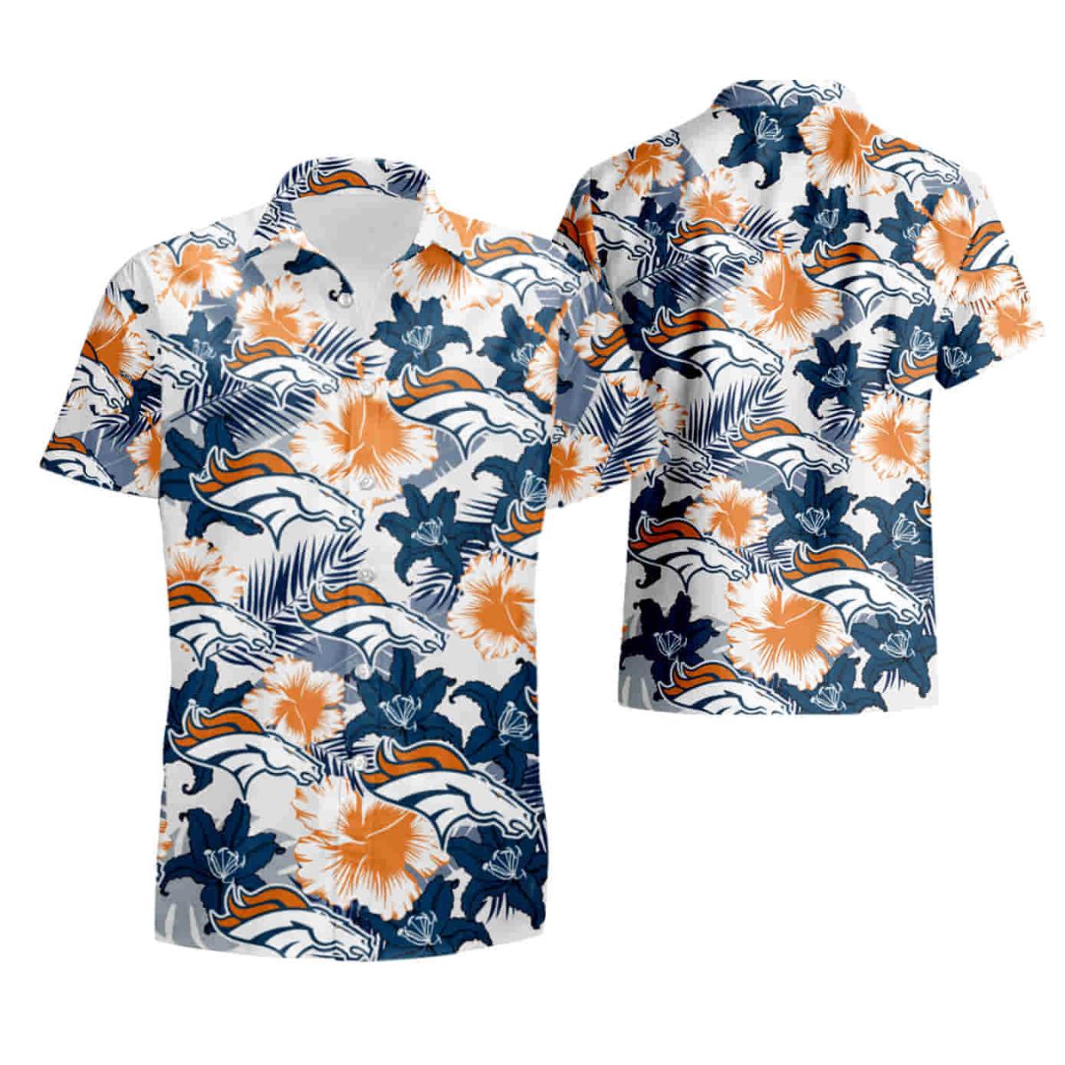 Denver Broncos Hawaiian Shirt Personalized