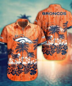 Denver Broncos Hawaiian Shirt Gift For Fans