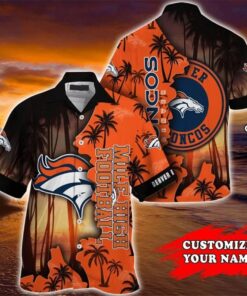 Denver Broncos Hawaiian Shirt Personalized