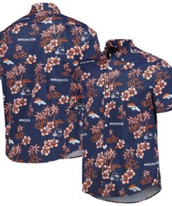 Denver Broncos Tropical Hawaiian Shirt Summer Gift