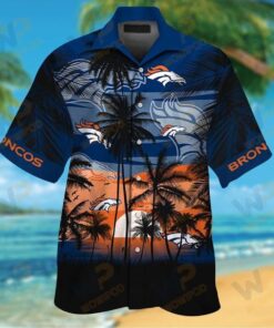 Denver Broncos Tropical Hawaiian Shirt For Fans