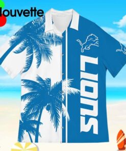 Detroit Lions Hawaiian Shirt Gift Idea