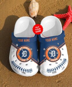 Detroit Tigers Personalized Crocs Gift For Fans