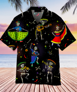 Dia De Mexico Day Of The Dead Hawaiian Shirt For Men Women