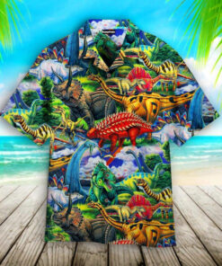 Dinosaur Hawaiian Shirt Outfit For Men