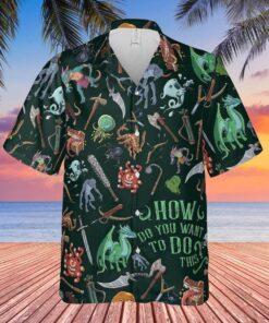 Dnd Hawaiian Shirt For Men And Women