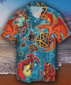 D20 Independence Day Hawaiian Shirt Gift