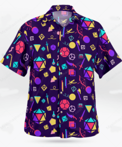 D20 Dragon Love Life Amazing Style Hawaiian Shirt Best Gift