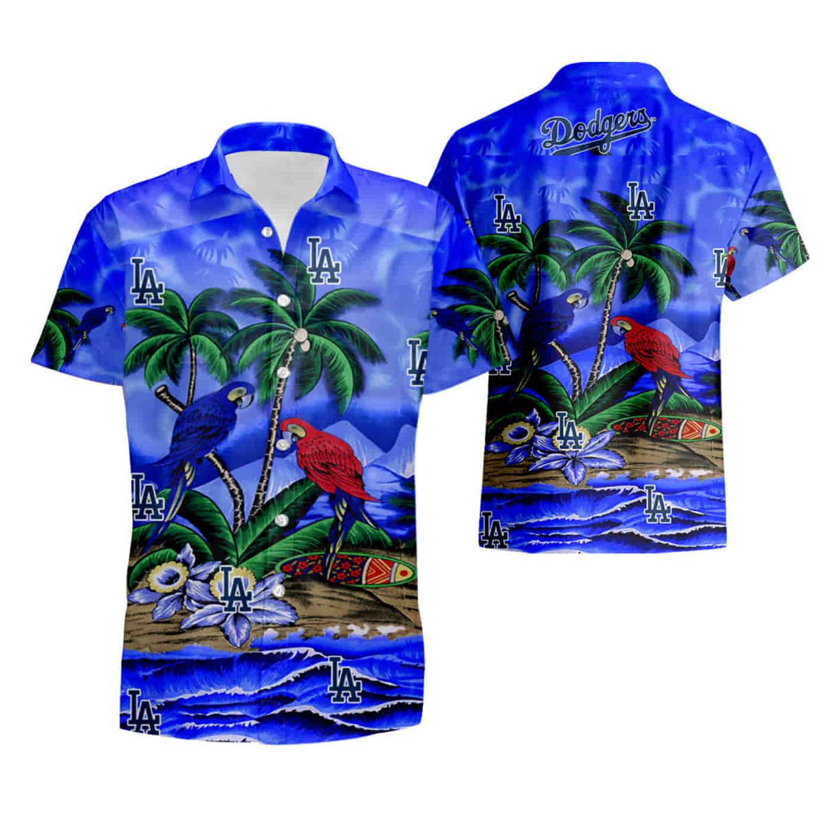 La Dodgers Hawaiian Shirt For Men Women