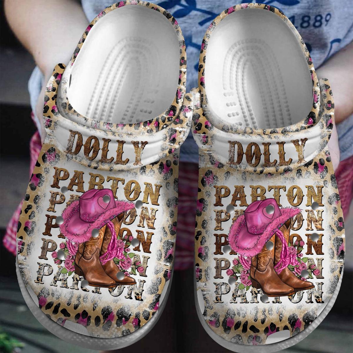 Dolly Parton Singer Crocs Gift For Fans