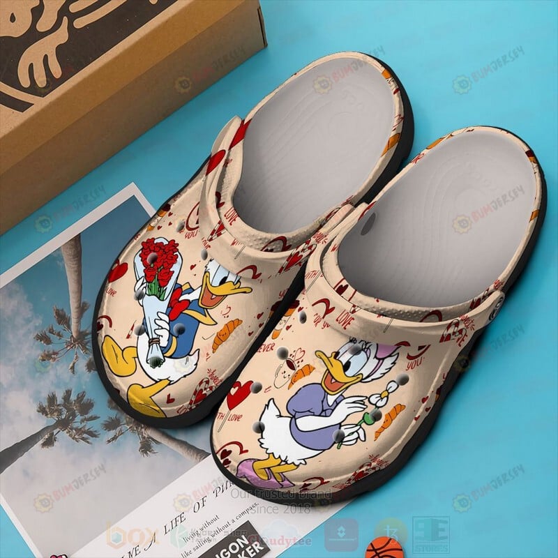 Donald Duck And Daisy Duck Crocs Gift