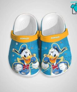 Donald Duck And Daisy Duck Crocs Crocband Clog Comfortable Shoes