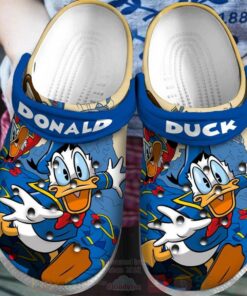 Donald Duck And Daisy Duck Crocs Crocband Clog Comfortable Shoes