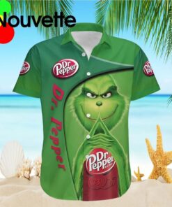 Dr. Pepper Grinch Hawaiian Shirt Size Fron S To 5xl