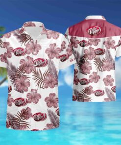 Dr Pepper Hawaiian Shirt Size Fron S To 5xl