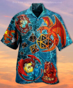 Dungeons And Dragon Quest Love Life Hawaiian Shirt