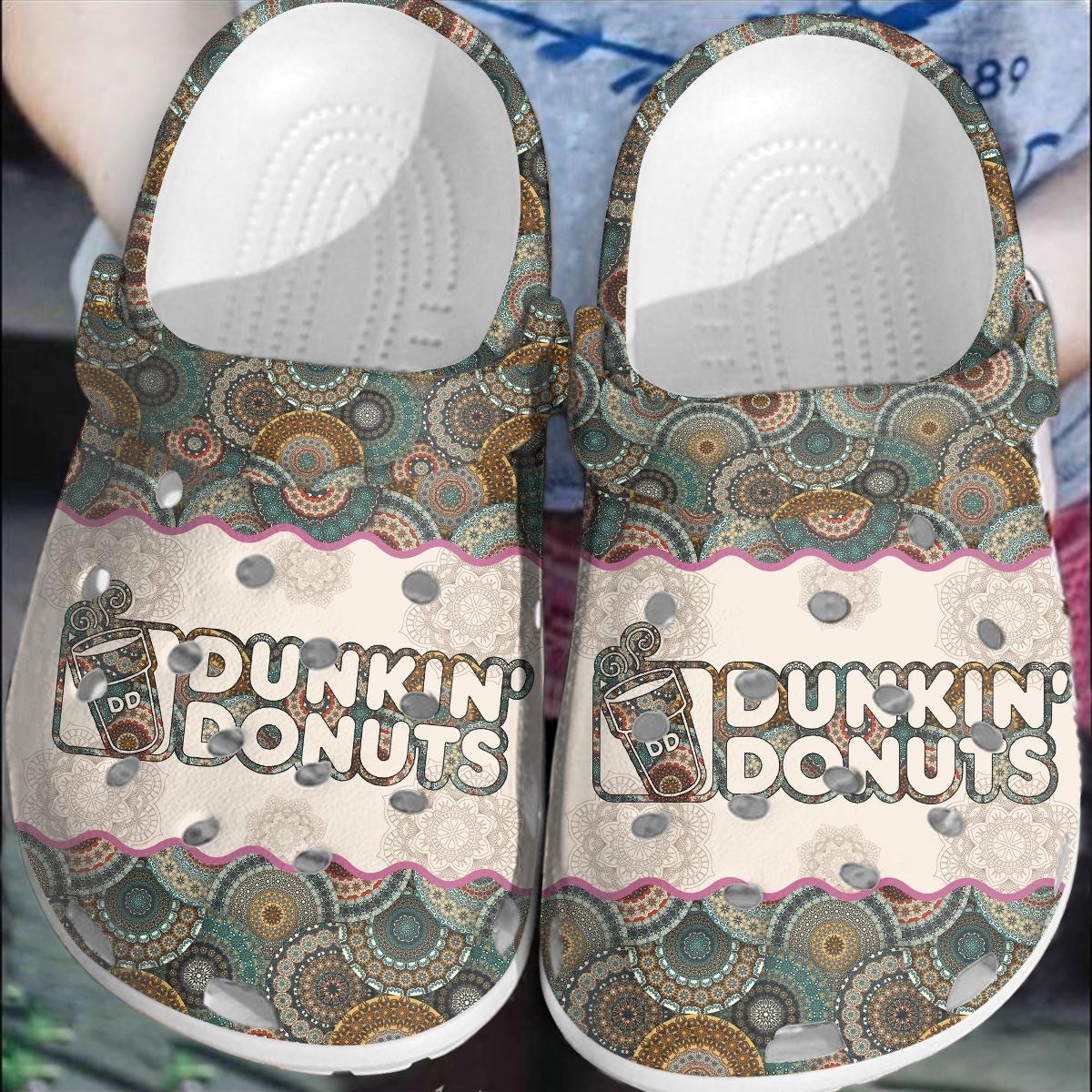 Coffee Drink Dunkin Donuts Crocs Best Gift For Fans