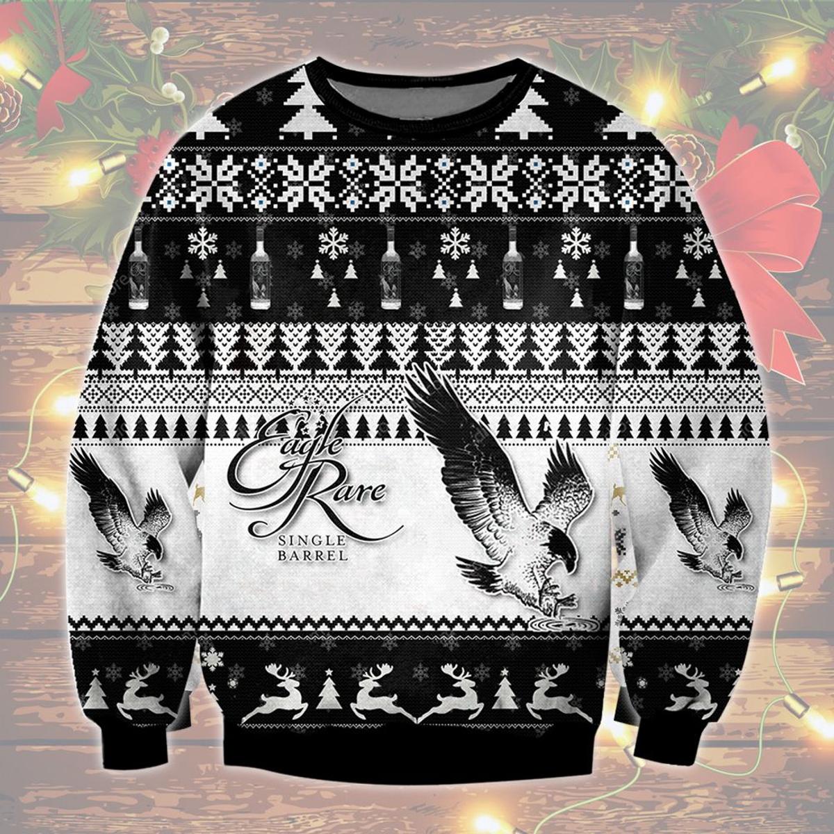 Old Forester Bourbon Ugly Sweater Gift For Fans