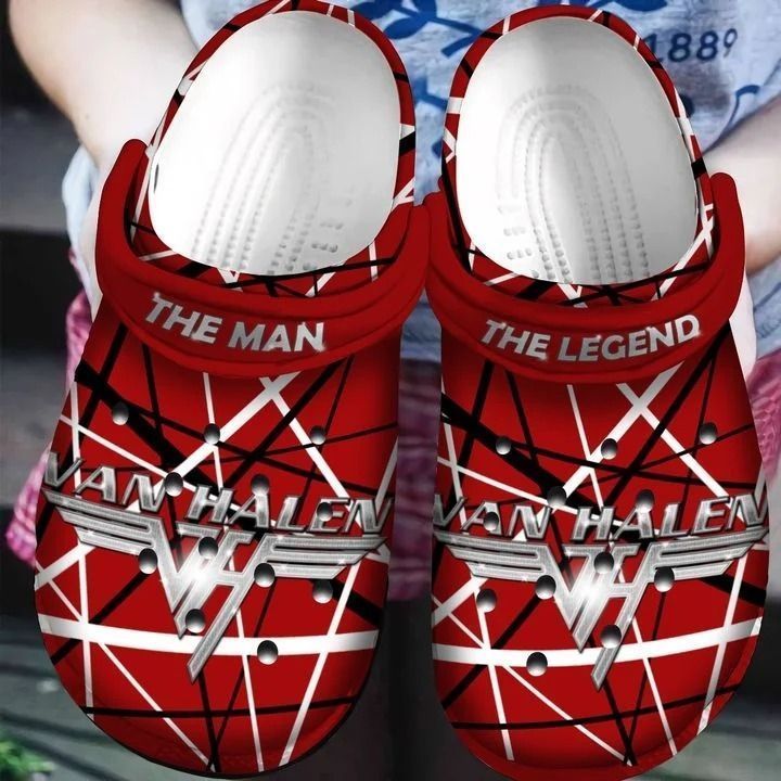 Eddie Classic Van Halen Crocs For Fans