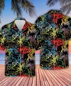 Eevee Black Hawaiian Pokemon Shirts Size Fron S To 5xl 2