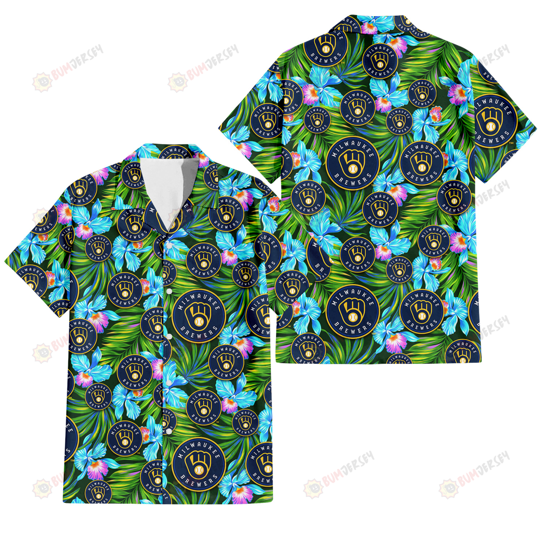 Tropical Short Sleeve Brewers Hawaiian Shirt Gifts Idea