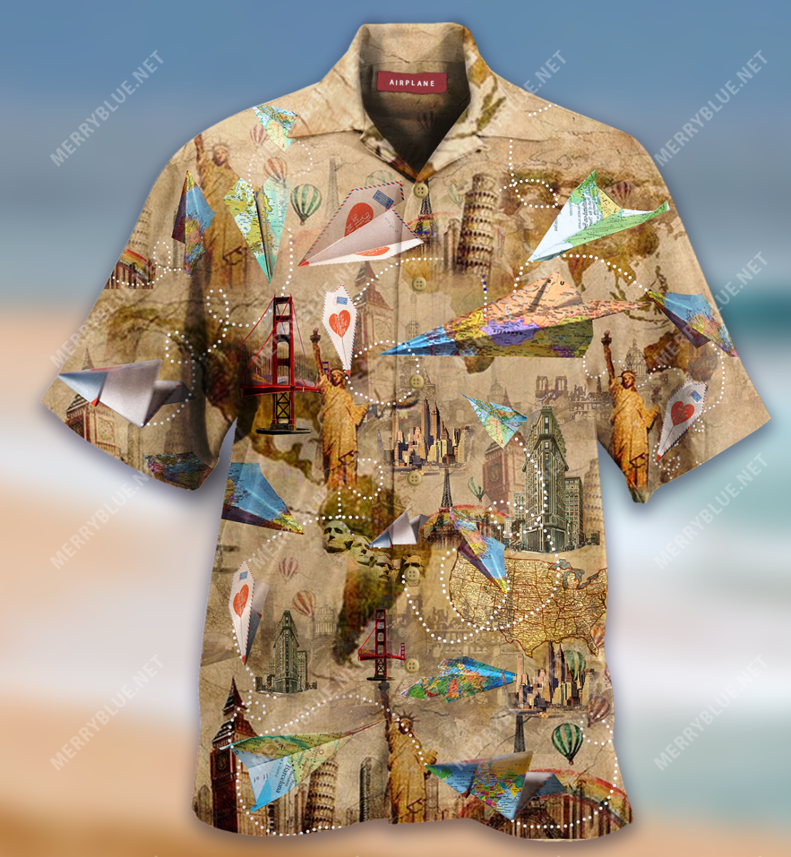 Auburn Hawaiian Shirt Size Fron S To 5xl