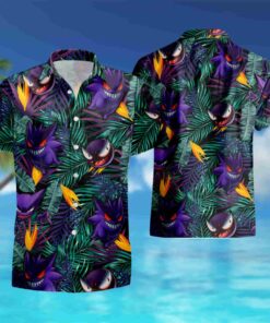 Evolution Gengar Hawaiian Shirt For Men Women