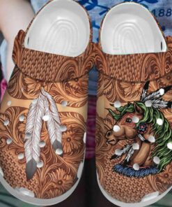 Buffalo Native American Crocs Funny For Fans