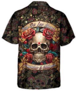 Day Of The Dead Hawaiian Shirt Outfit For Men