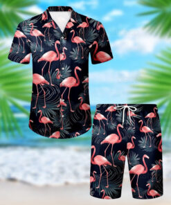 Flamingo Hawaiian Shirt For Men Women