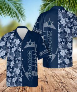 Floral Custom Cowboys Hawaiian Shirt For Men Women