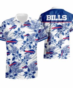 Floral Flower Buffalo Bills Hawaiian Shirt For Men