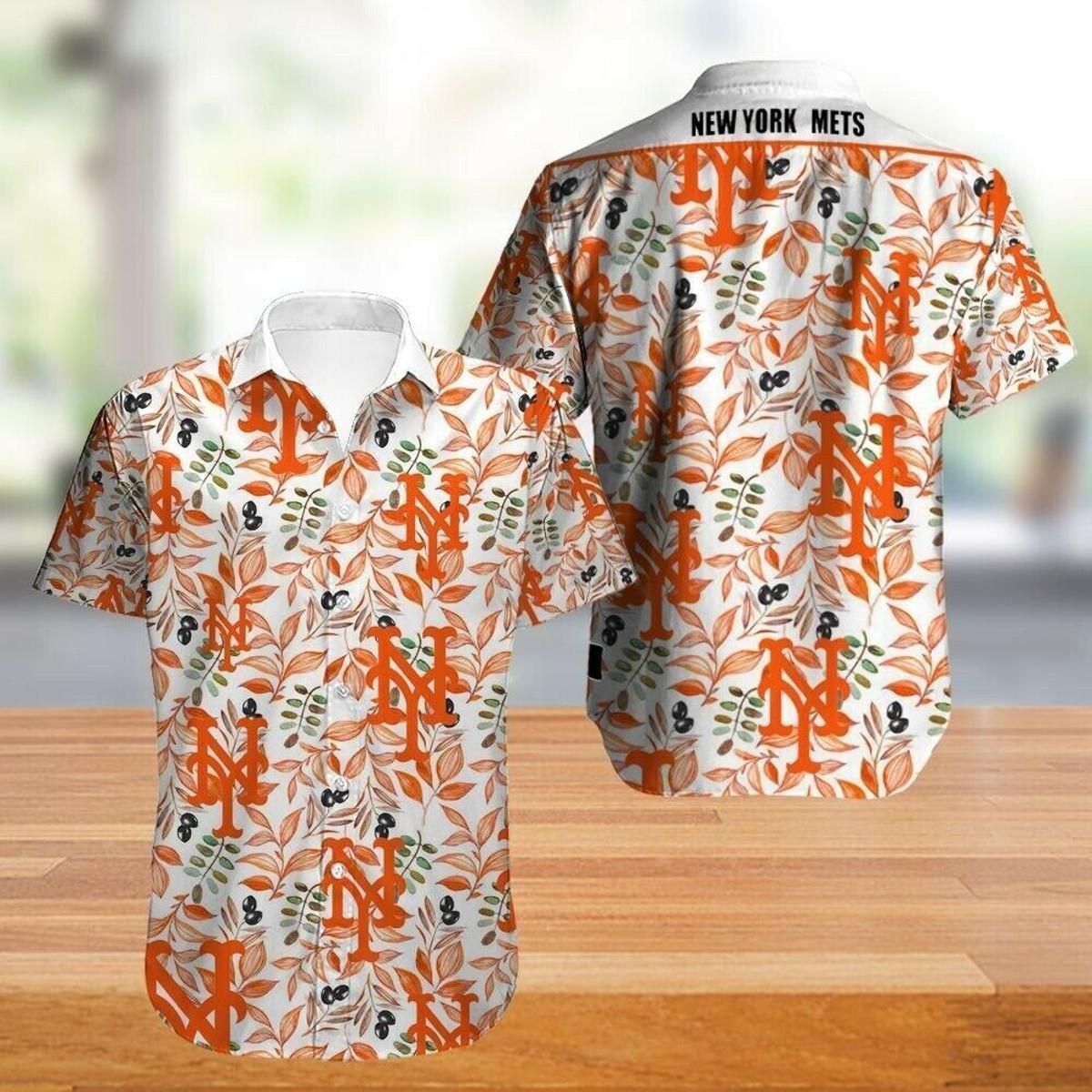 Ny Mets Hawaiian Shirt For Sale Size Fron S To 5xl