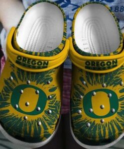 Football Oregon Ducks Crocs Best Gift For Fans