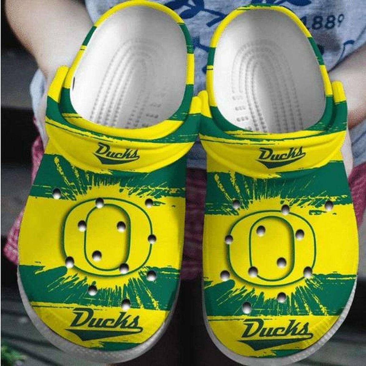 Football Oregon Ducks Crocs Funny For Fans