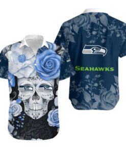 Football Seahawks Aloha Shirt Outfit For Men