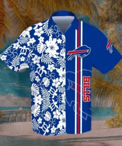 Football Team Beach Buffalo Bills Hawaiian Shirt