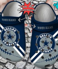 Football Team Men’s Dallas Cowboys Crocs For Fans