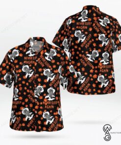 Scary Black Wolf Hawaiian Shirt For Men And Women