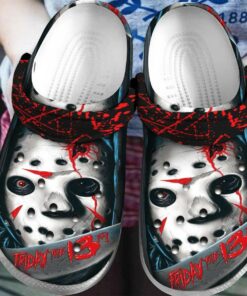 Friday The 13th Jason Voorhees Crocs Gift For Fans