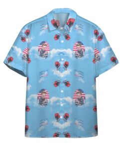 Gearhumans 3d Top Gun Goose Hawaiian Shirt